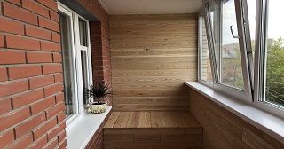 Отделка, остекление, утепление балконов в дзержинском от 207 руб. м/2.