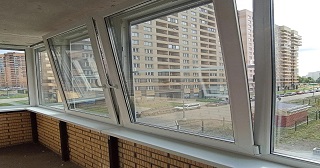 Остекление балкона Дзержинский цена от 9804 руб. м/п. за 50 часов