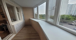 Застеклить лоджию Дзержинский цена от 9804 руб. м/п. за 50 часов